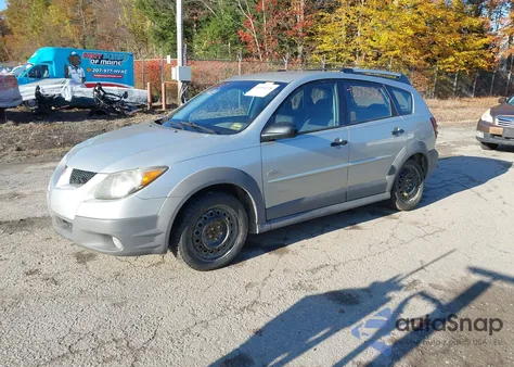 2004 Pontiac Vibe from USA, damaged, VIN 5Y2SL62884Z405255